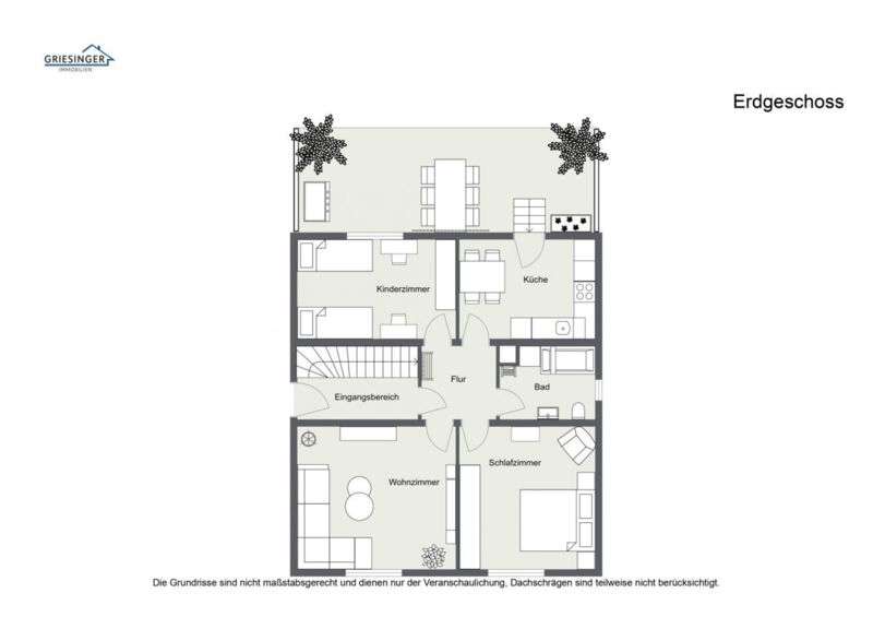 Grundriss Erdgeschoss 