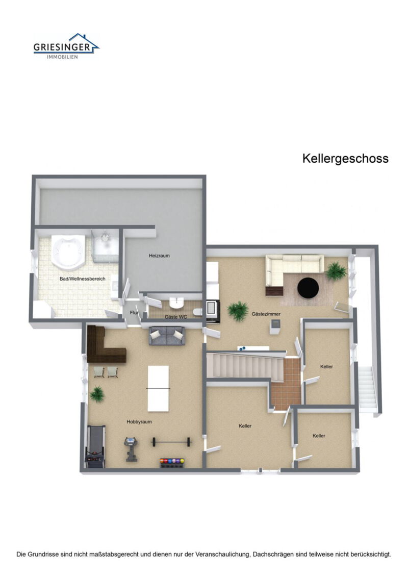 Grundriss Untergeschoss