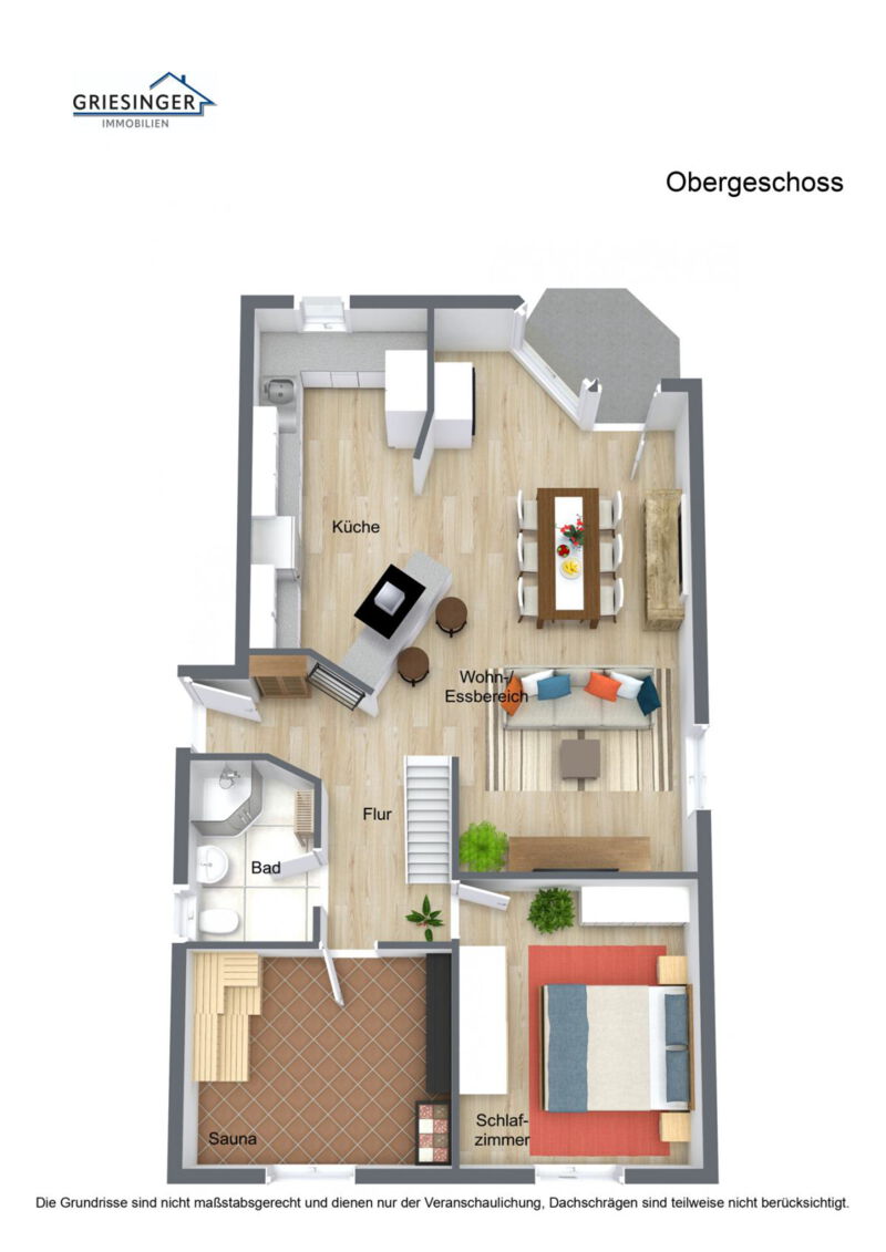 Grundriss Obergeschoss