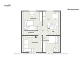 Grundriss Dachgeschoss 