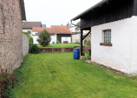 Garten mit Schuppen 