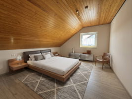 Schlafzimmer - virtuell möbliert