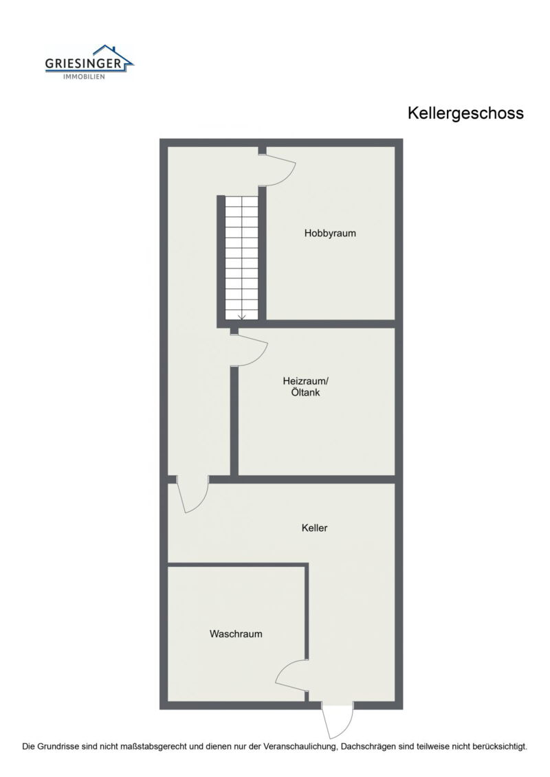 Kellergeschoss - 2D Grundriss