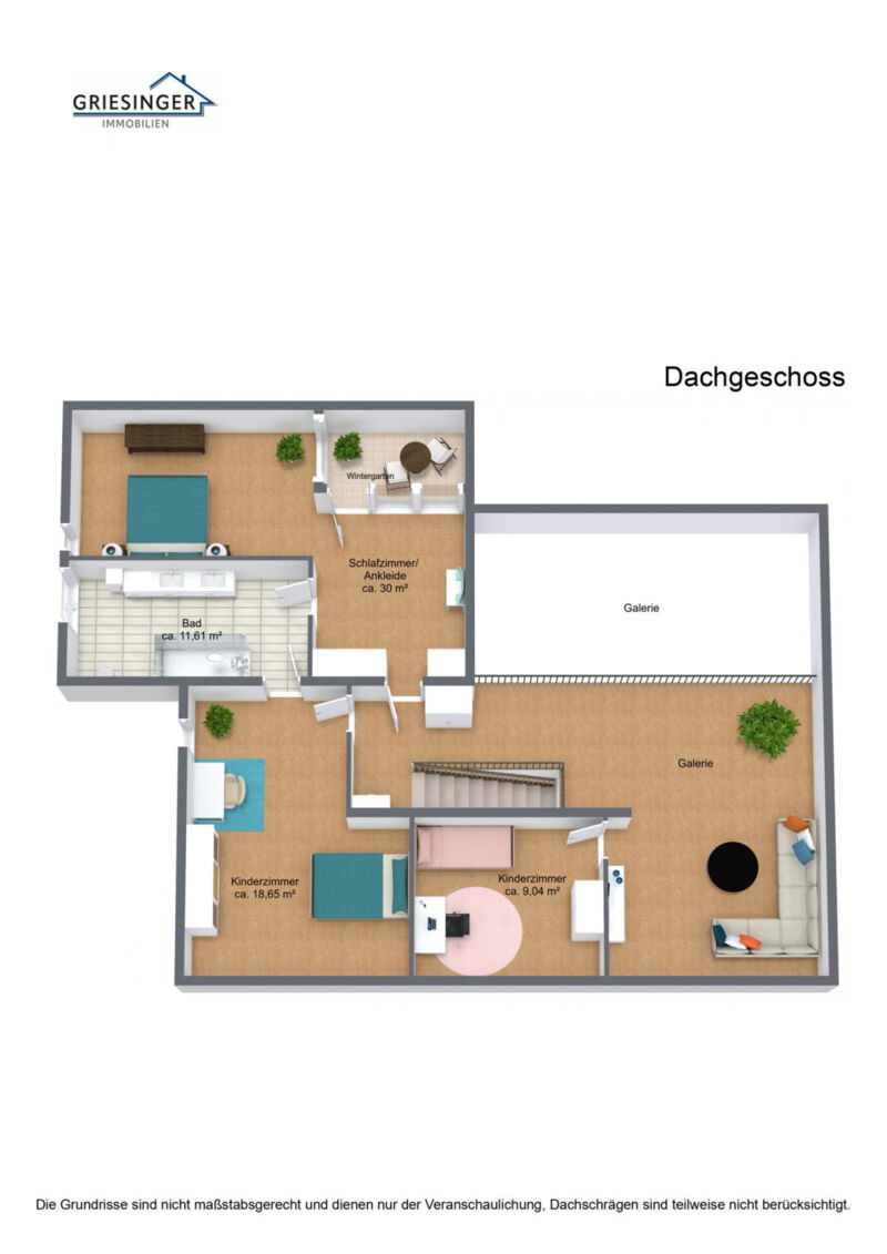 Grundriss Dachgeschoss